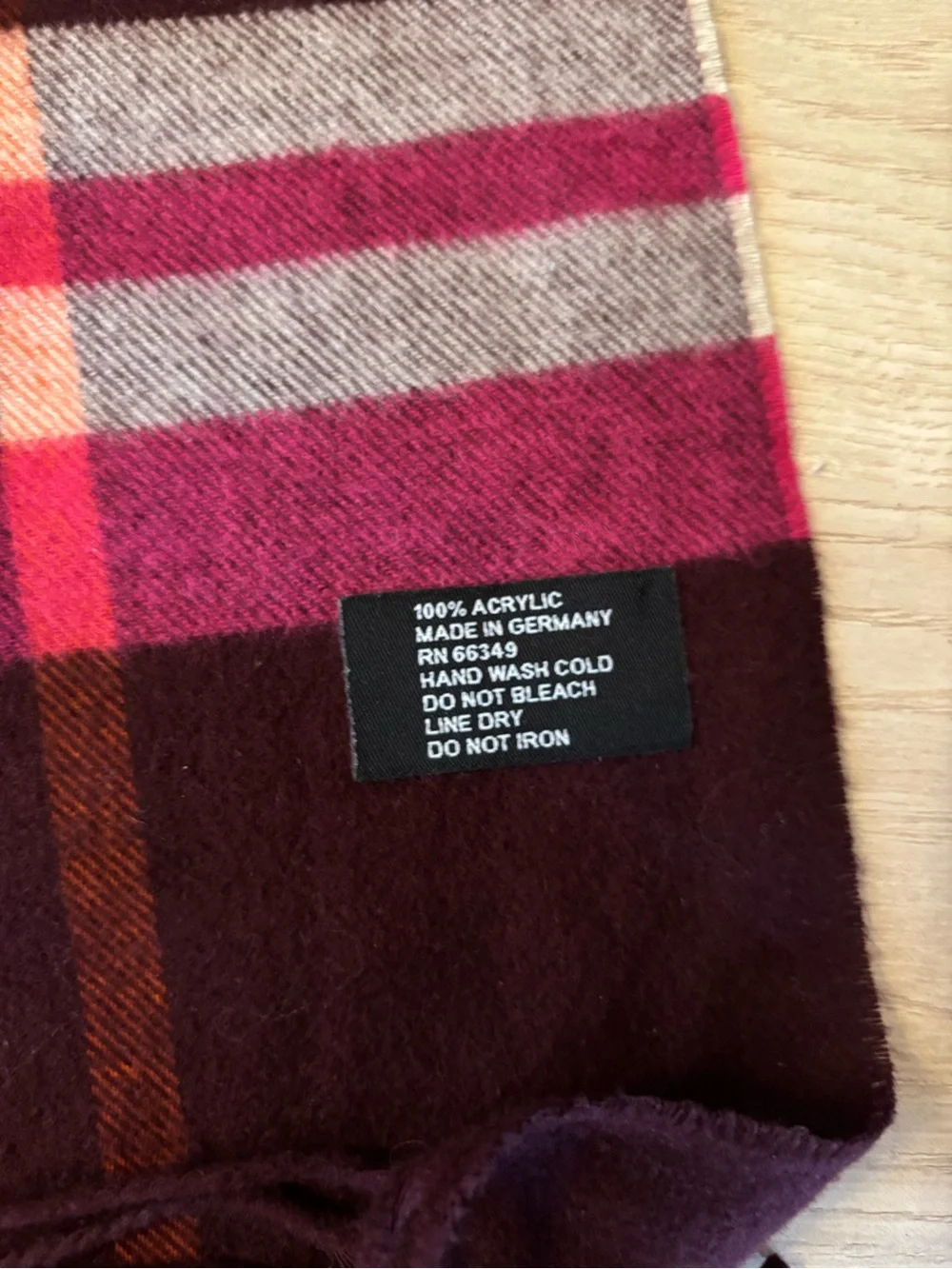 Kelly & Katie Plaid Scarf with Fringe – Soft, Cozy, Winter Wrap